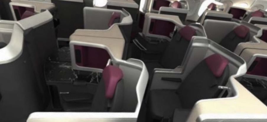 LATAM new business class rendering